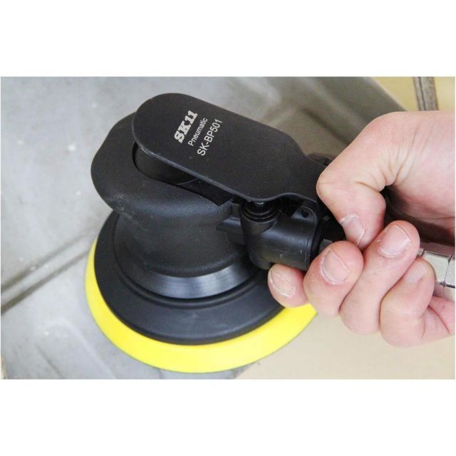 SK11 エアーダブルアクションサンダー BP SK-BP501 研磨 研削 ダブルアクション回転 工具 エアーツール HRDEVELOPMENT_JP