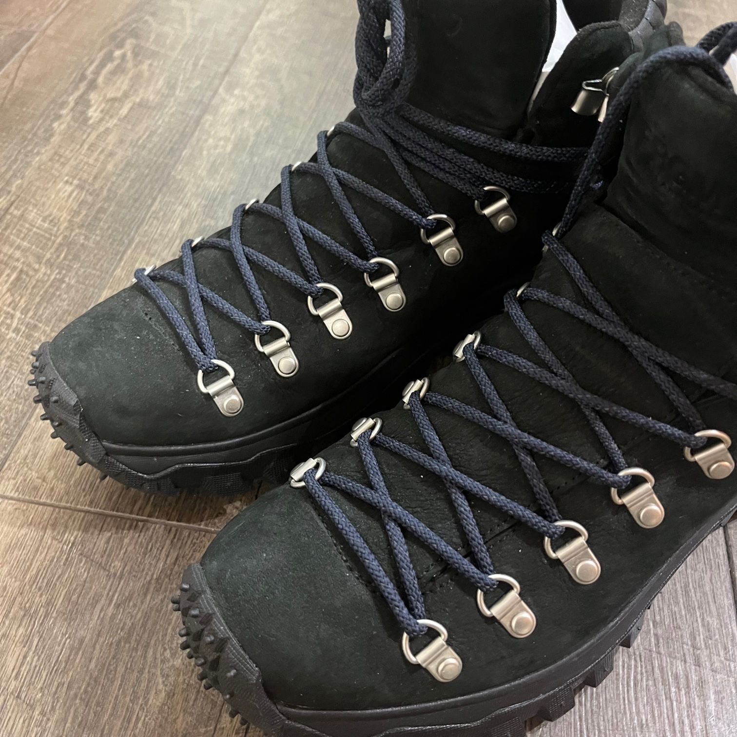 定価114400円 MONCLER FRAGMENT TRAILGRIP HIGH GTX LOW TOP SNEAKERS コラボ トレイルグリップ  トレッキング ブーツ モンクレール フラグメント 41