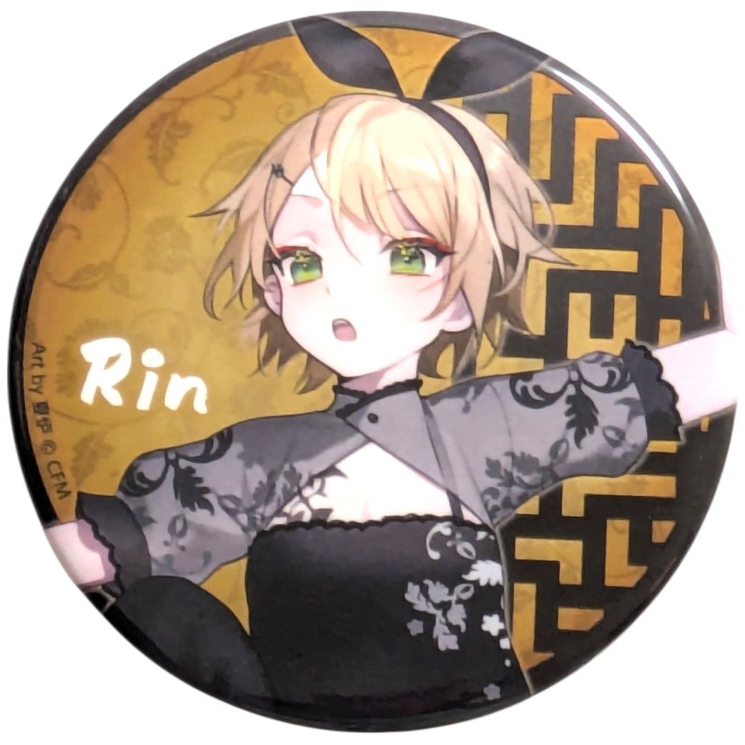 鏡音リン39culture 缶バッジ59個