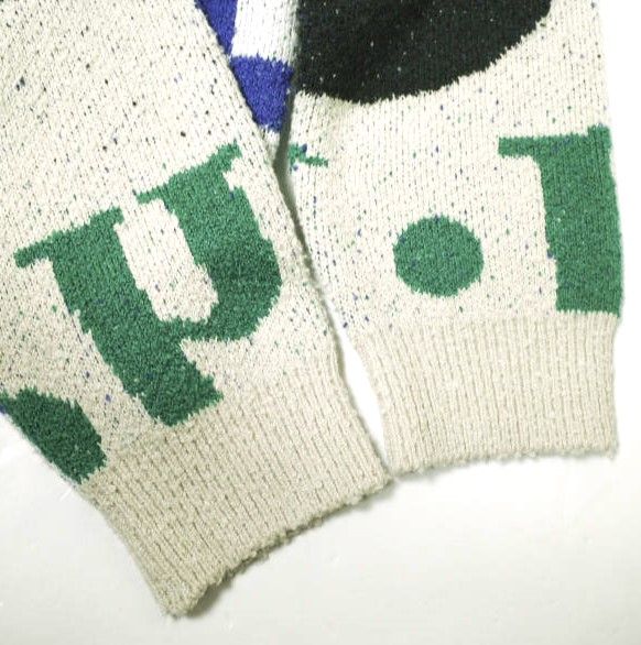 Intarsia-knit