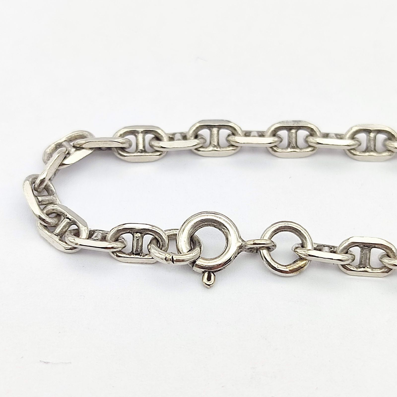 美品】アンカーチェーンネックレス シルバー925 45㎝ 11g - メルカリ