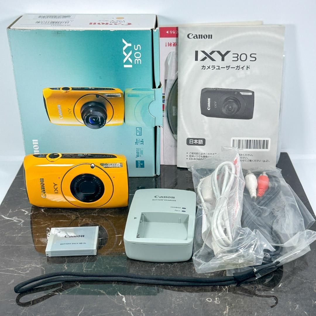 希少 Canon IXY 30S イエロー コンパクトデジタルカメラ 日本限定