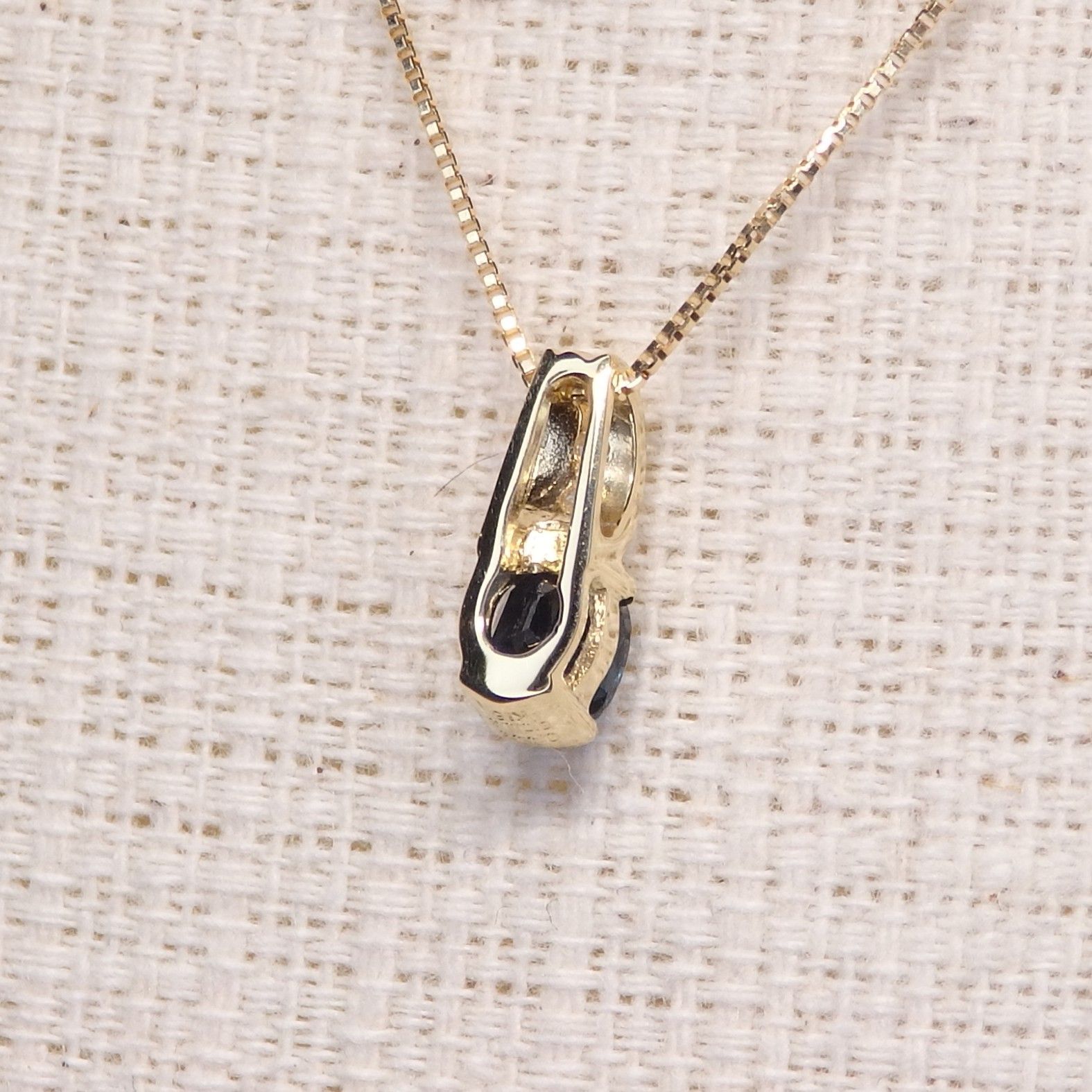 ブルーサファイア ペンダントトップ Z5967 0.448ct ゴールドK18