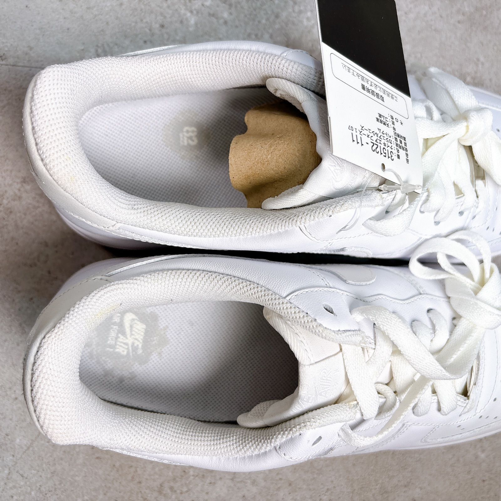 新品未使用！ NIKE ナイキ AIR FORCE Ⅰ エアフォース1 白 ホワイト 
