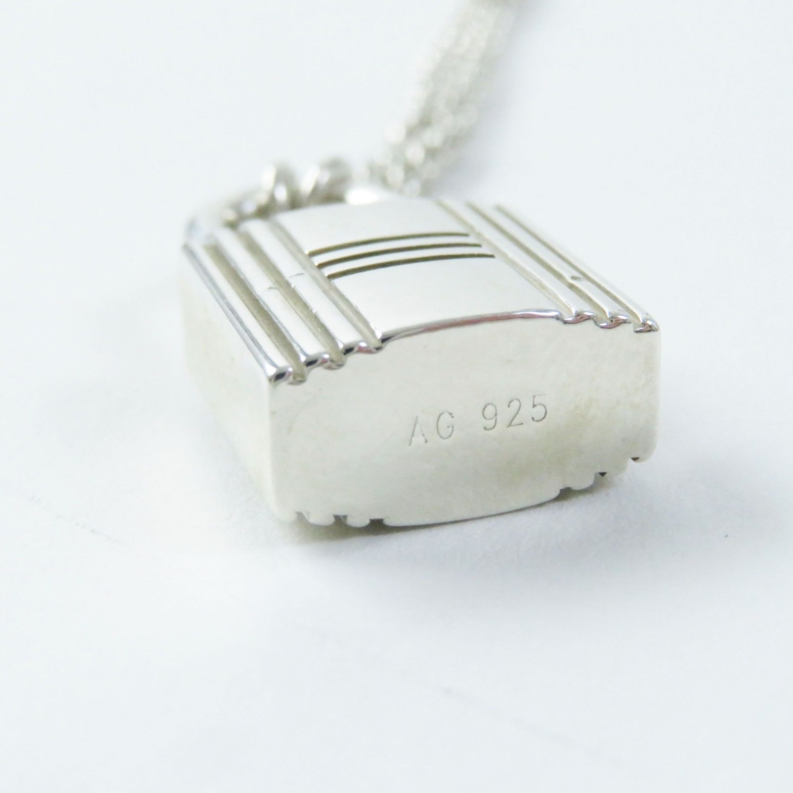 美品◎HERMES エルメス AG925 カデナ チェーン ネックレス／ペンダント