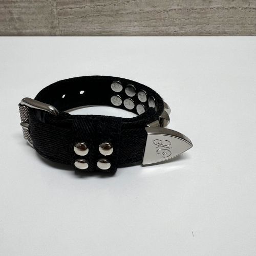 MASU / DENIM STUDS BRACELET 23SS ブラック 黒 MASU（エムエーエスユー）のDENIM STUDS BRACELET INDIGOの通販