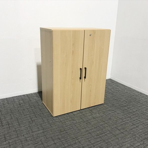 両開き書庫 セルボ  キャビネット  ナチュラル