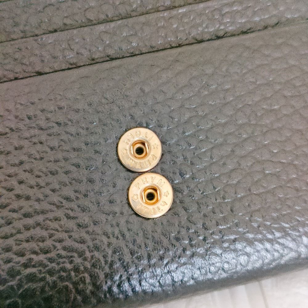 未使用✨ラシット　soeru 二つ折りギャルソンウォレット　レザー　ブラック 美品 russet ラシット soeru 二つ折りギャルソンウォレット