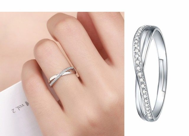 1粒指輪 レディースリング 指輪 スライド調整 アレルギー対応 ジュエリー 指輪レディース 結婚指輪 婚約指輪 プレゼント アクセサリー