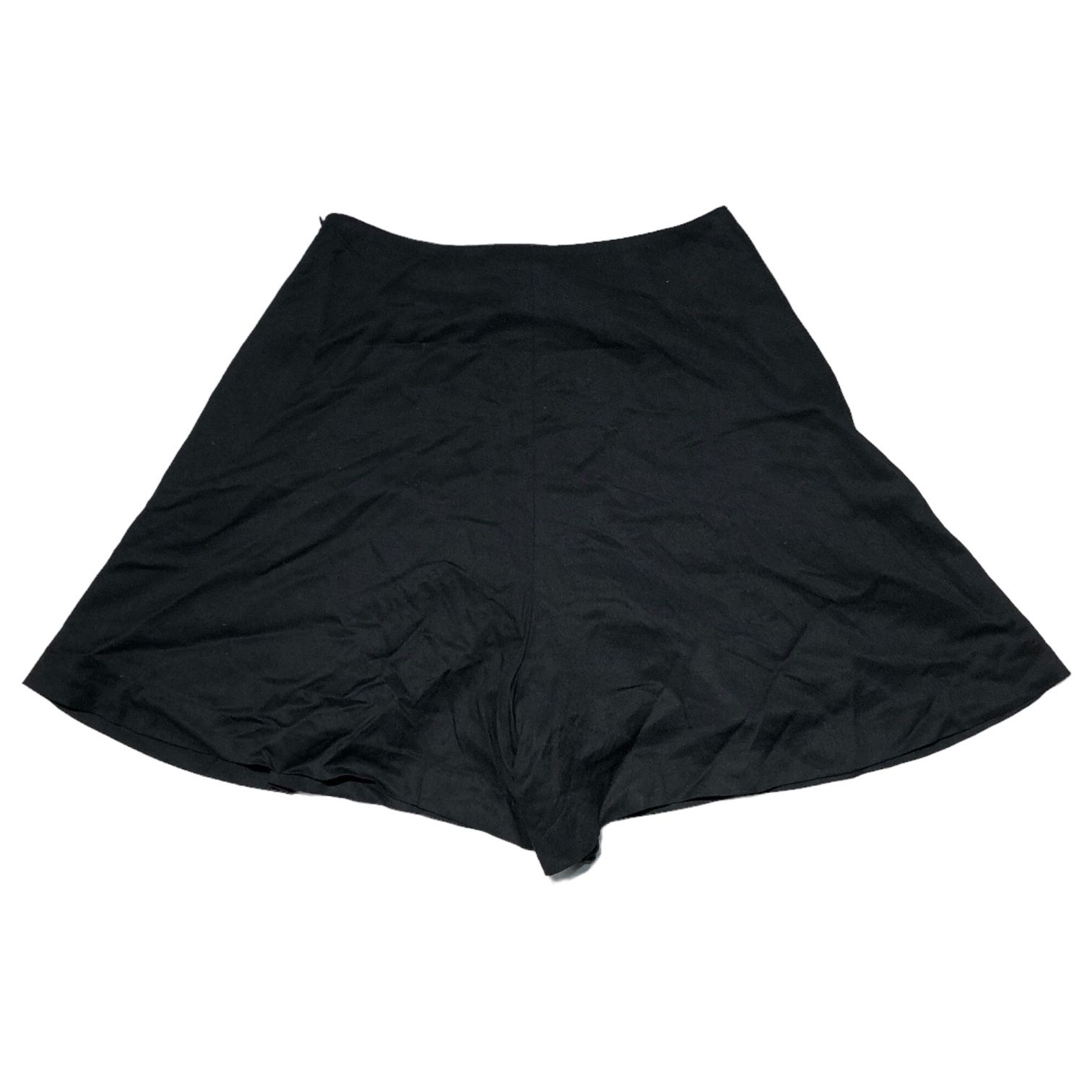 希少✨イッセイミヤケ ドッキング ショートパンツ 2 M ウール 黒 希少✨イッセイミヤケ ドッキング ショートパンツ 2 M ウール 黒