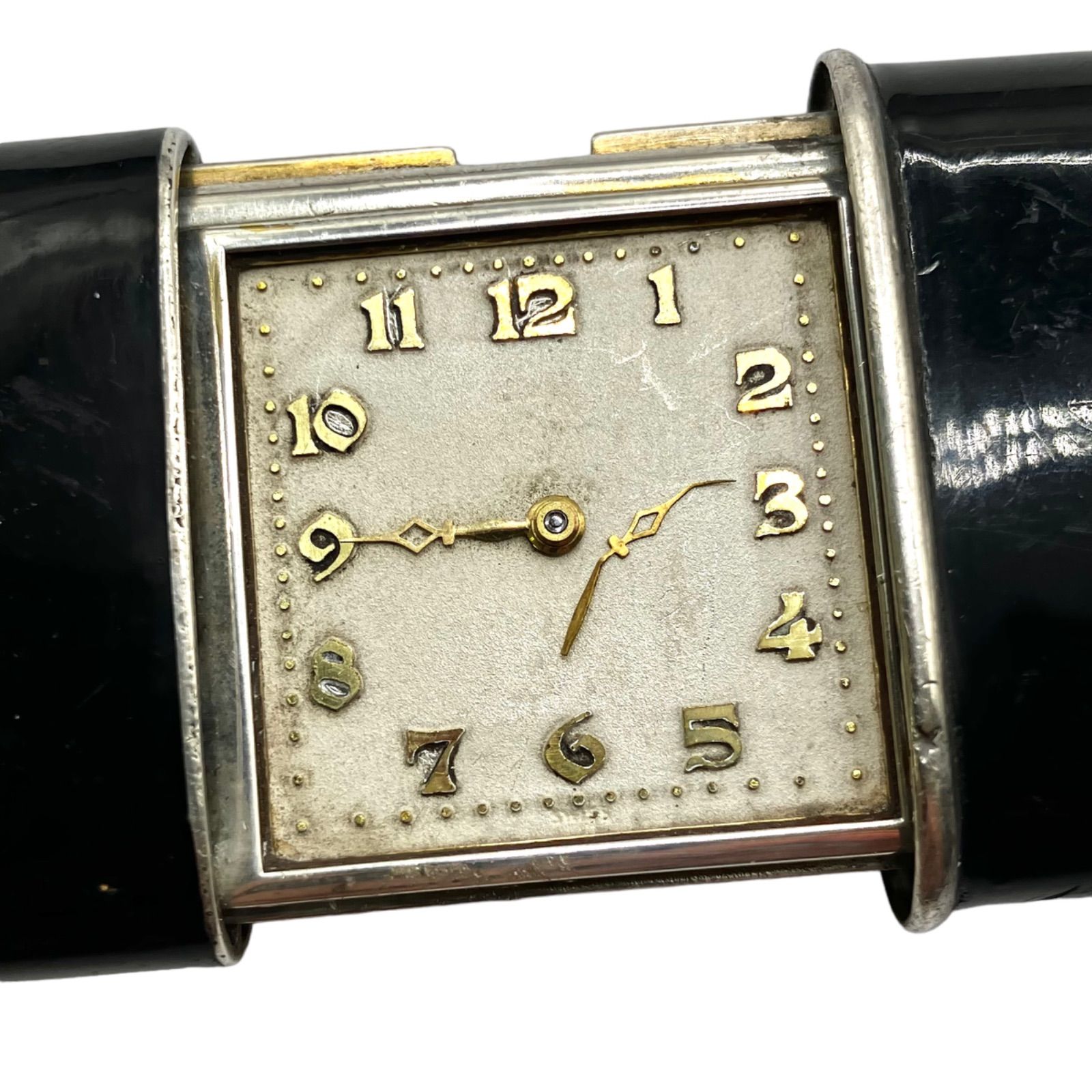 売り切り　MOVADO ERMETO トラベルウォッチ　 一部巻き上げジャンク品 ビンテージ MOVADO ERMETO トラベル ウォッチ 稼働 ジャンク扱い