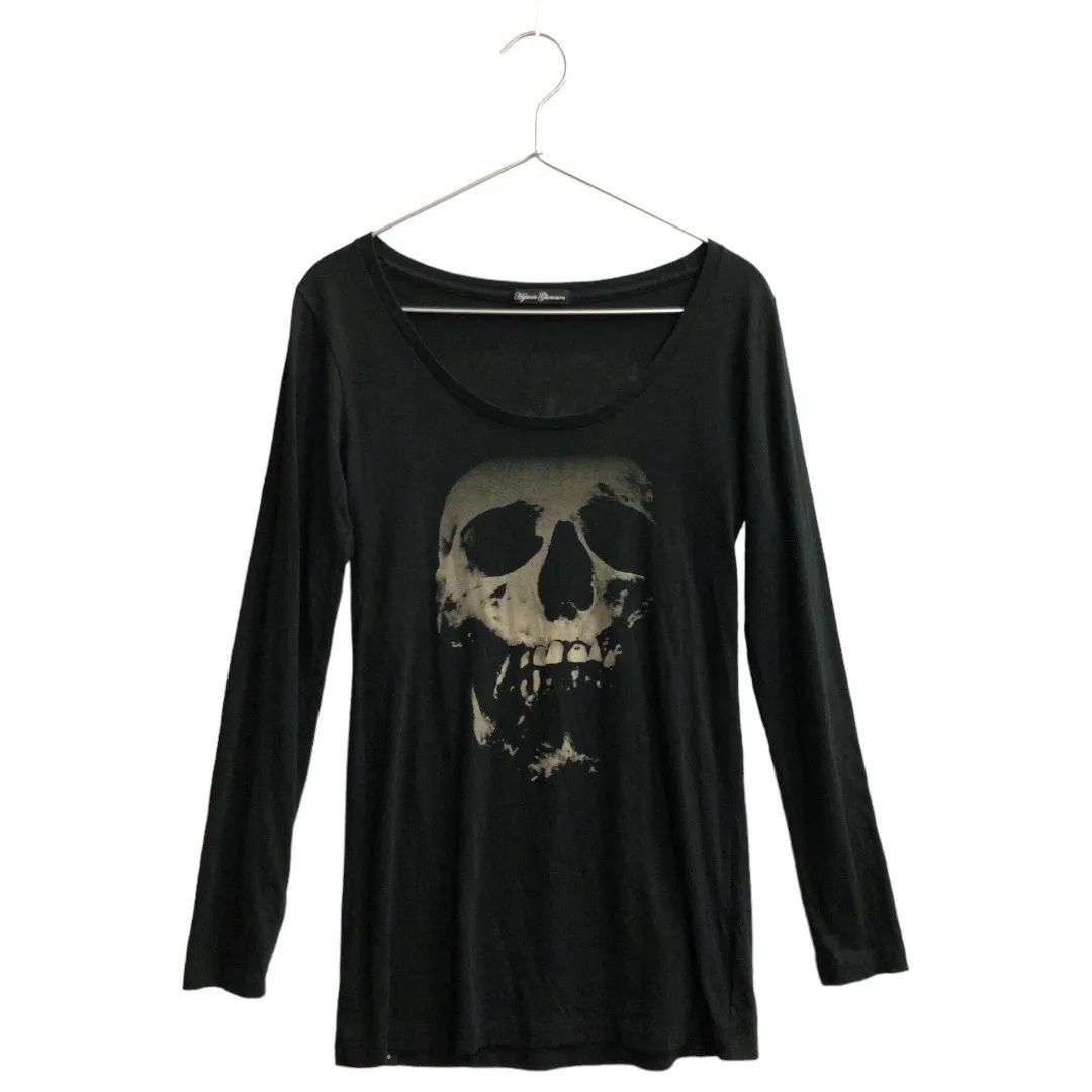 hysteric glamour ポロシャツ ロンT スカル(中古品】HYSTERIC hysteric glamour ポロシャツ ロンT スカル(中古品】HYSTERIC