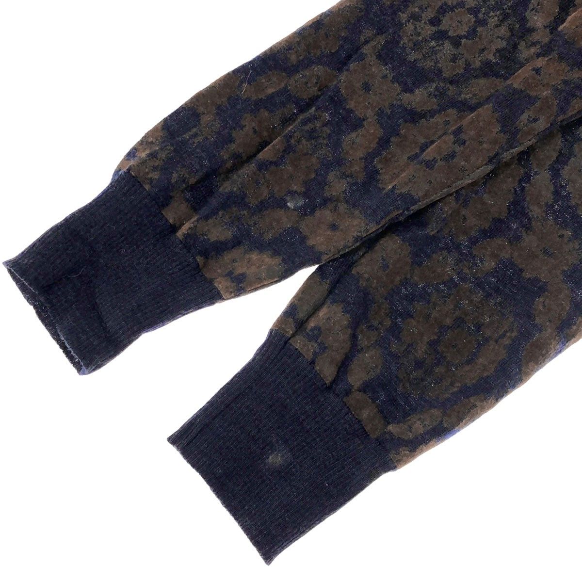 UNDERCOVERISM フロッキープリントカーディガン