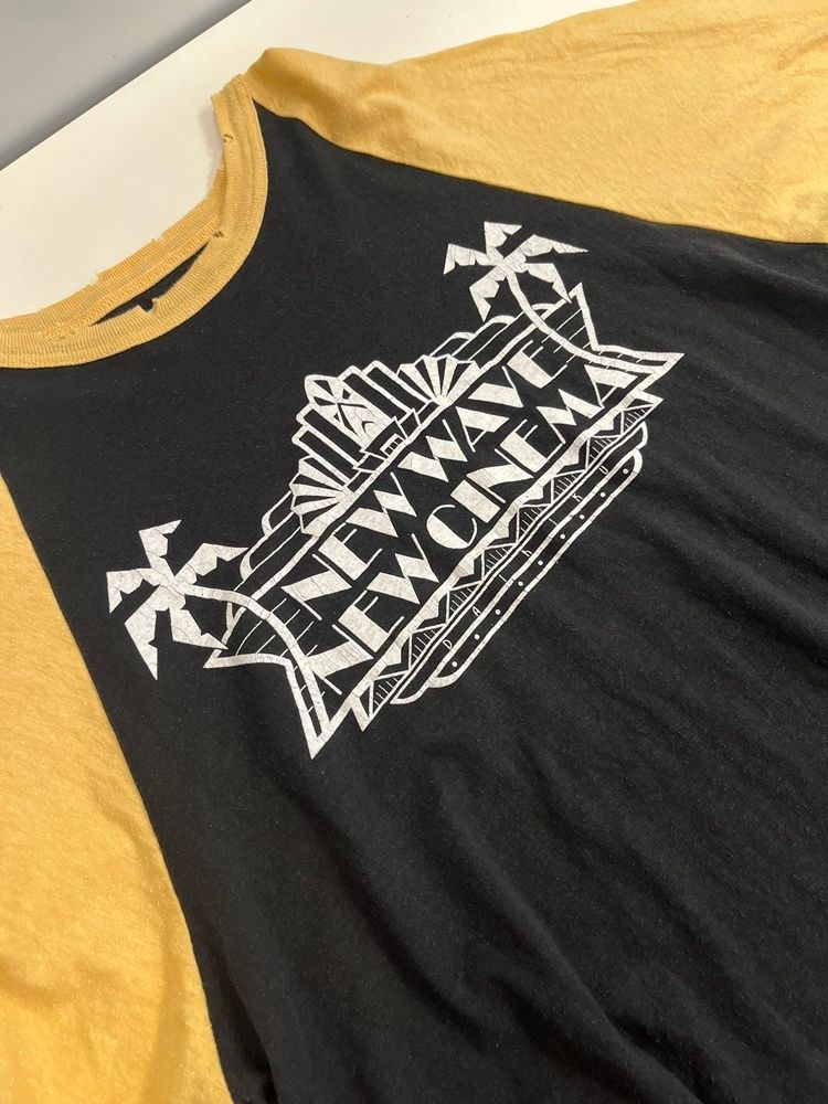 ダイリク DAIRIKU New Raglan Tee ニュー ラグラン Tシャツ 黄
