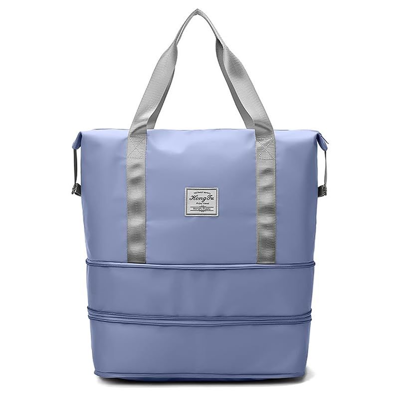 Ganve ボストンバッグ 大容量 60L レディース 2層まで拡張可能 旅行バッグ 2泊3日 防水 アウトドア スポーツバッグ ジムバック ユニセックス 乾湿分離 水泳バッグ 軽量 ゴルフバッグ キャリーオ