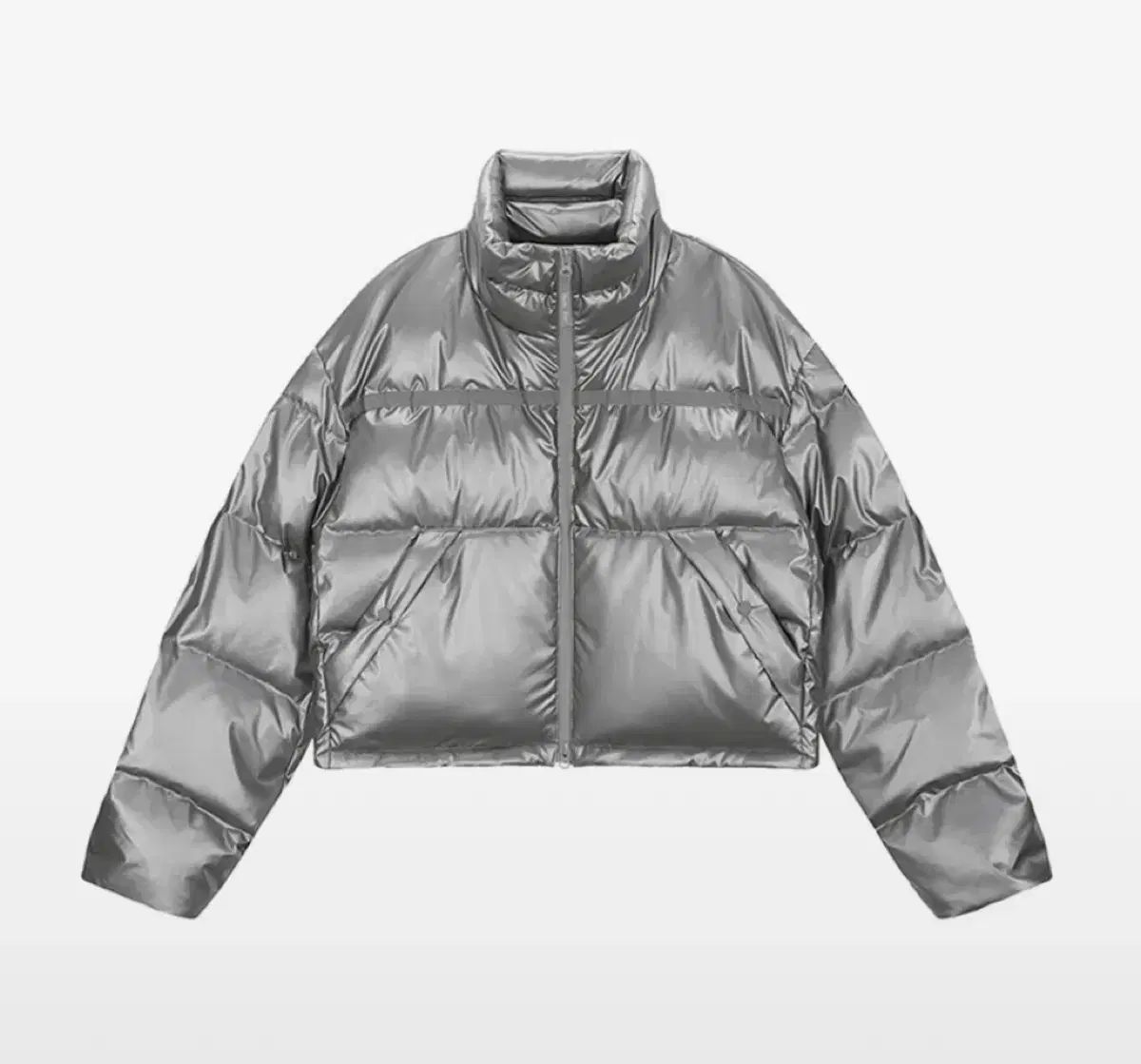 マーティンキム Martinkim ダウンジャケット グレー 韓国 グレー（灰色