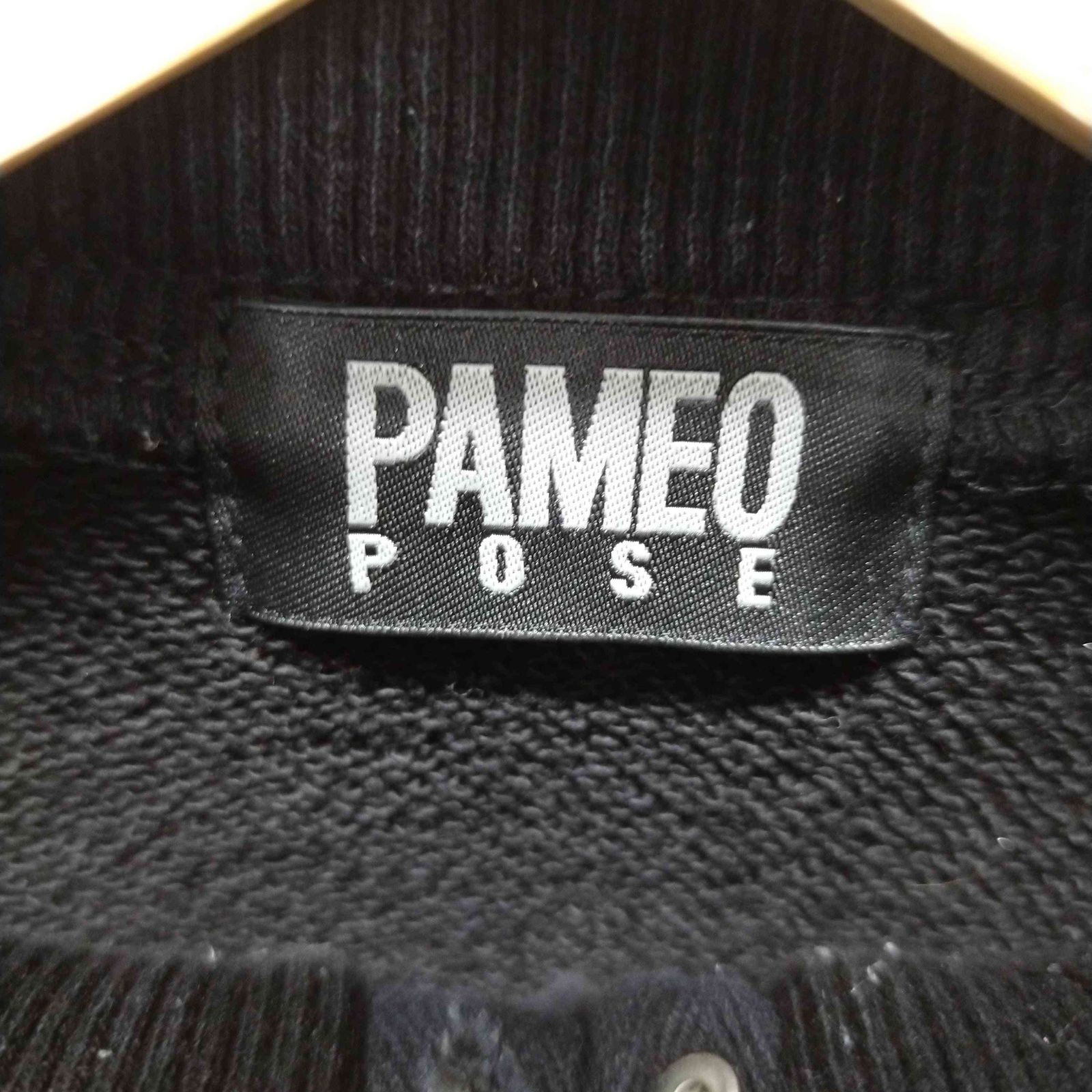 pameo pose justice tops 黒