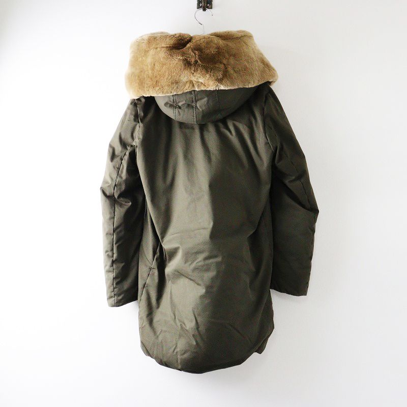 ウールリッチ Woolrich W S COCOON PARKA ウィメンズ コクーン パーカー S｜カーキ 羽織り アウター