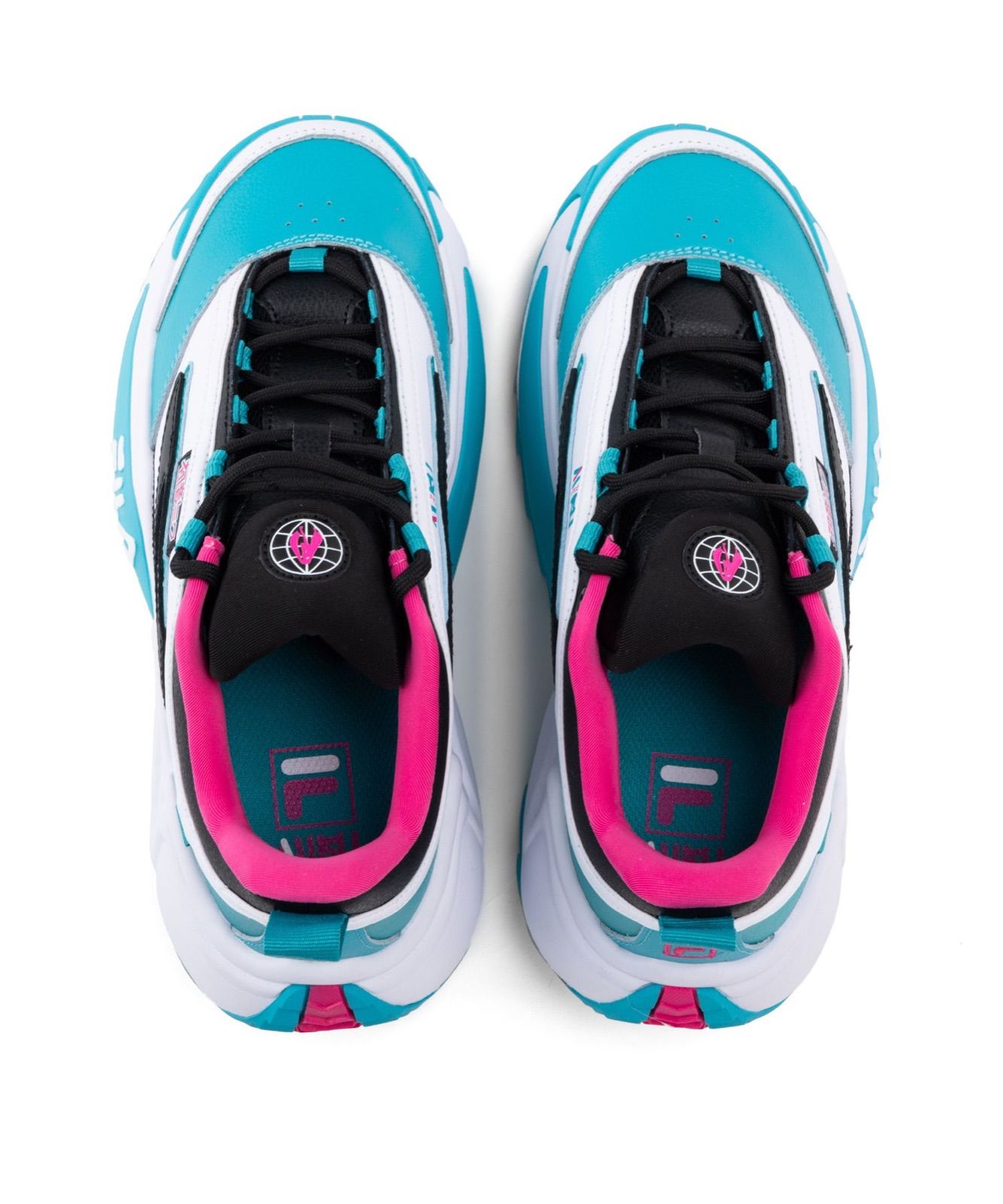 FILA×初音ミクTwister/ 24cm Sneakers Twister White Blue 24cm FILA x Hatsune Miku