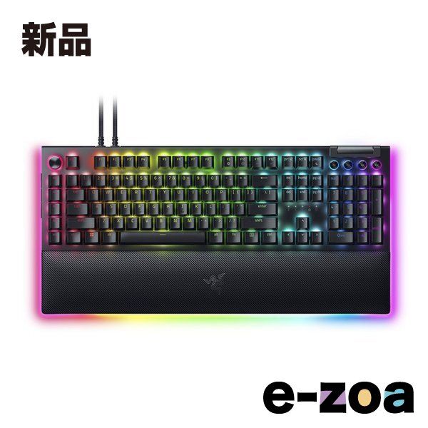 Razer レーザー BlackWidow V4 Pro Yellow Switch ゲーミングキーボード 英語配列 RZ03-04681800-R3M1 2654669