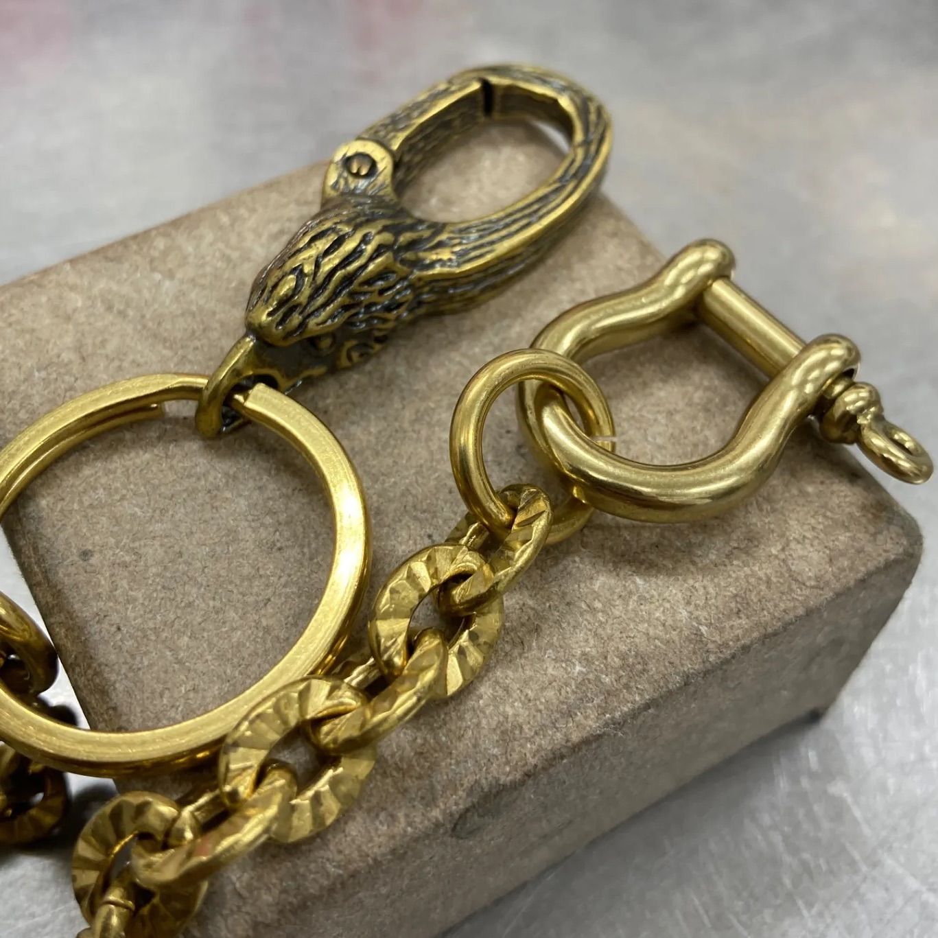 【中古】ギルティフレーム　ウォレットチェック　セックスダイスセット　真鍮　金 中古】ギルティフレーム ウォレットチェック セックスダイスセット