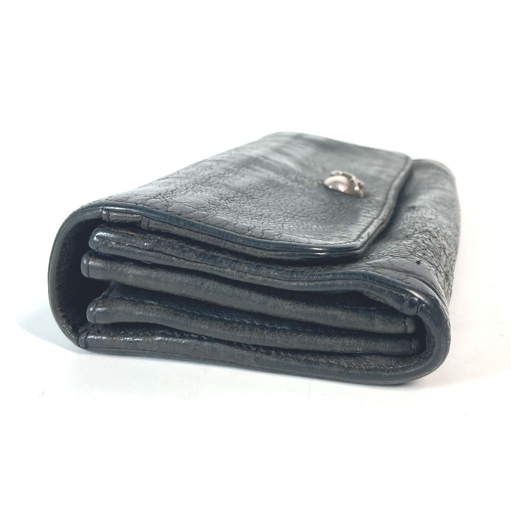 CHROME HEARTS クロムハーツ 長財布 ジュディ JUDY レザー ブラック