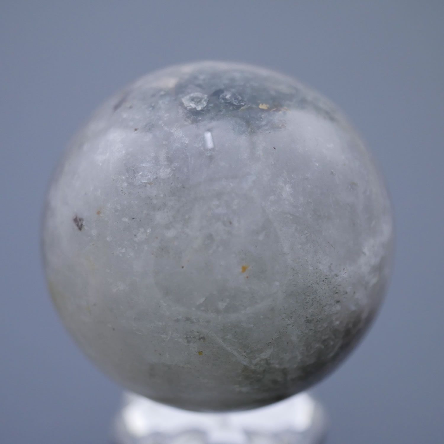 FLOWERS Innocent Grey 画展 缶バッジ 立花 瑞希 千佳 希少】チョウピラコ蓮の花霊石(藍) 座敷わらし 恋愛成就 最強