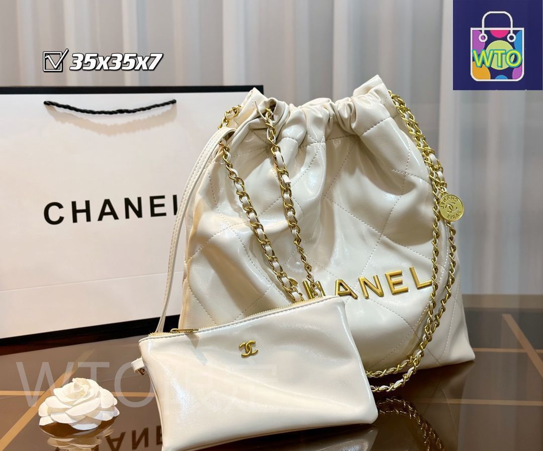 軽量コンパクトで可愛い♡【CHANEL】31 ショッピングバッグ シャネル31 ナノショッピングバッグ chanel ショルダー バッグ