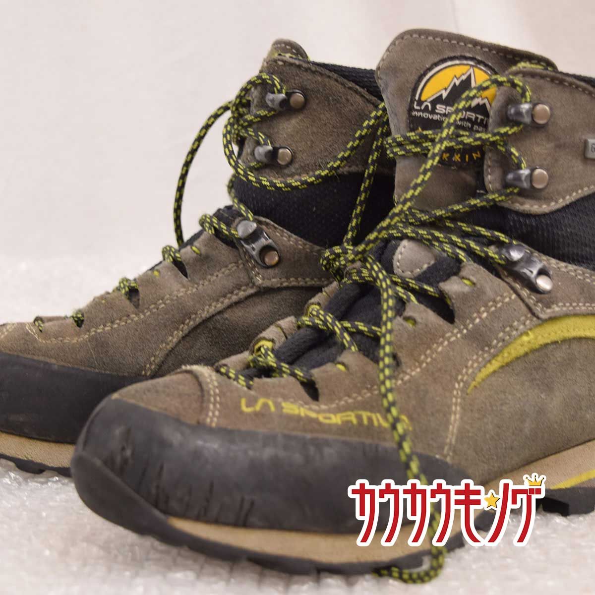 スポルティバ GORE-TEX トレッキングシューズ/登山靴/縦走用シューズ サイズ38(24.3cm) ダークグレー レディース LA SPORTIVA