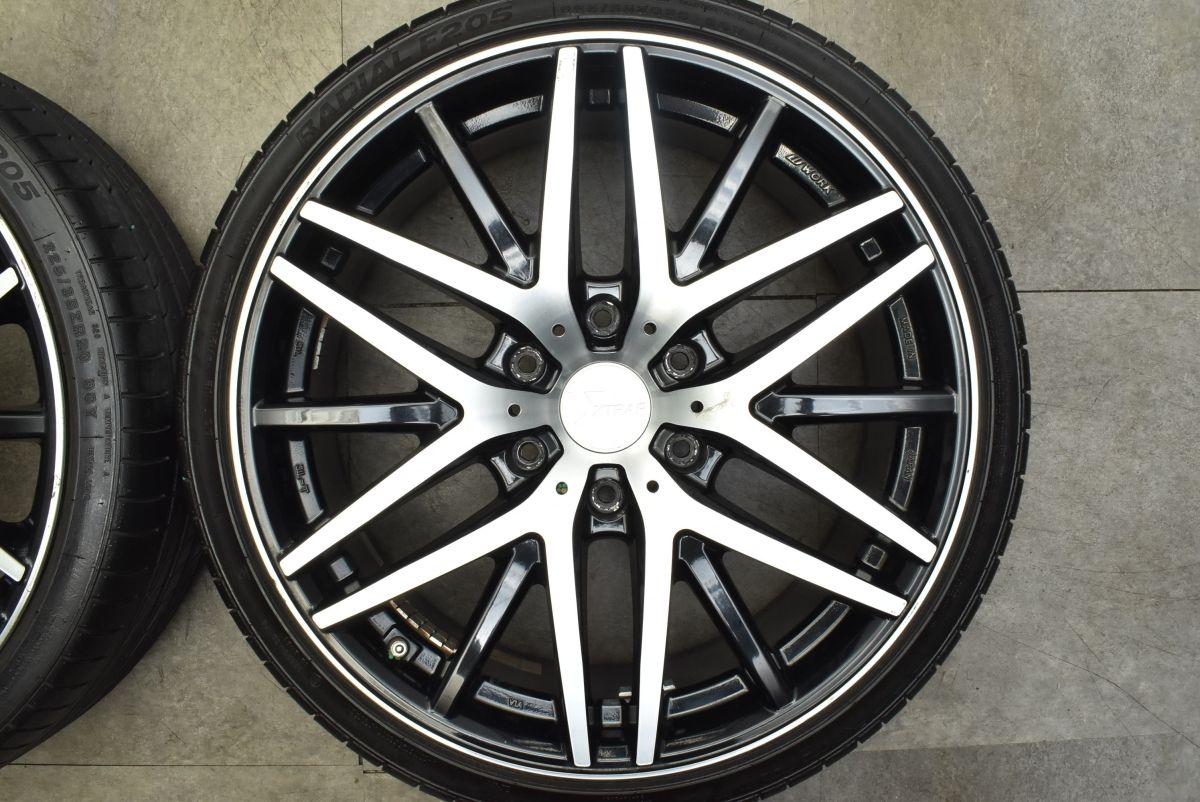 交換用に】WORK XTRAP CVM06 20in 8J +35 PCD139.7 ミネルバ 交換用に】WORK XTRAP CVM06 20in 8J +35 PCD139.7 ミネルバ