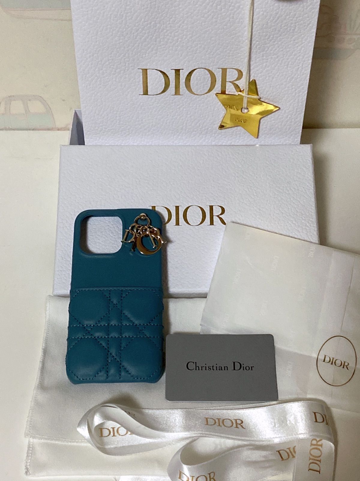 ディオール DIOR iphone13proケース クラウドブルー - メルカリ