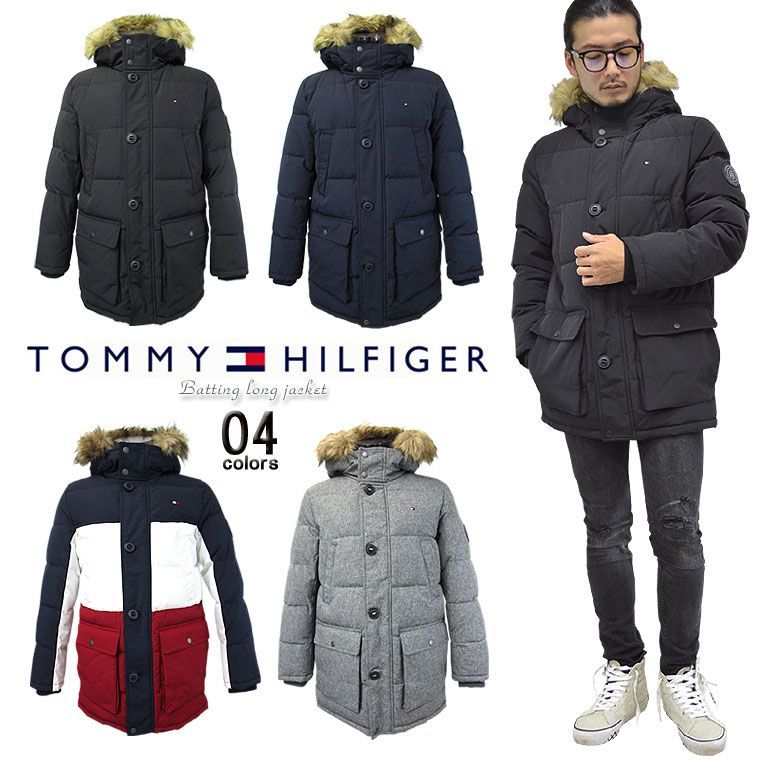 TOMMY HILFIGER トミーヒルフィガー 中綿コート ロング 海外限定