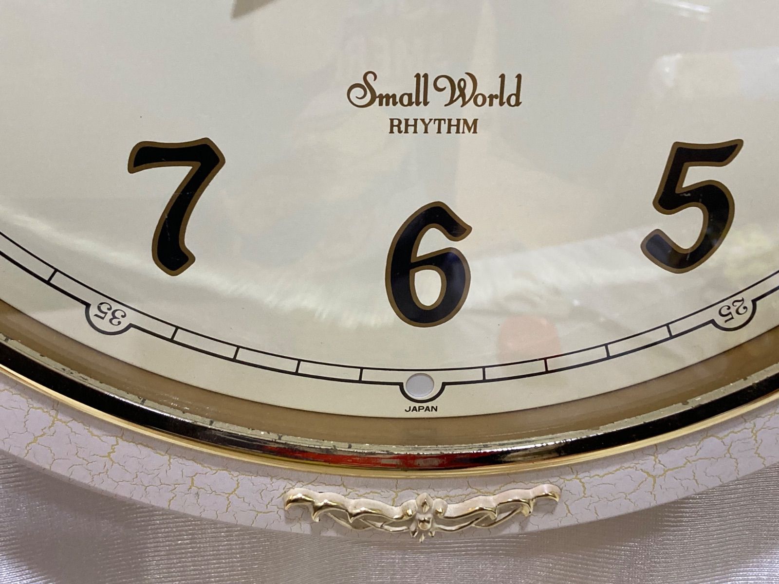 掛け時計 スモールワールド　４MN410RH　からくり時計 スモールワールド 電波掛け時計 4MN440RH からくり時計 Small