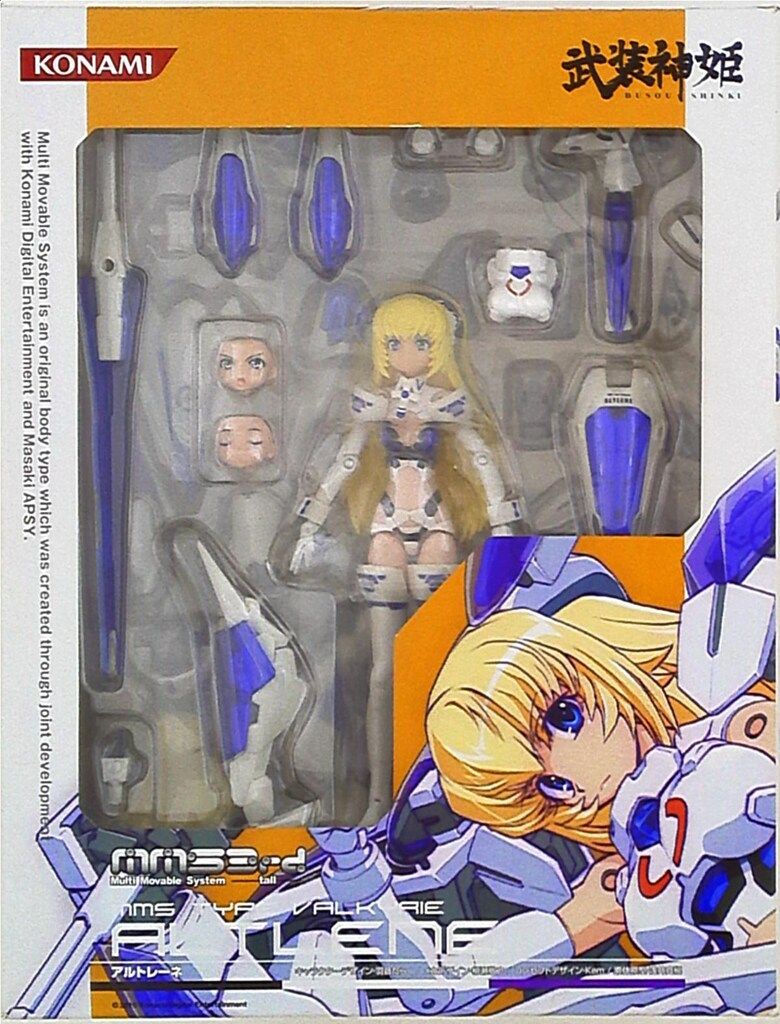 KONAMI 武装神姫　アルトレーネ　フィギュア　/M6 彩色済みアクションフィギュア 武装神姫 アルトレーネ [武装神姫
