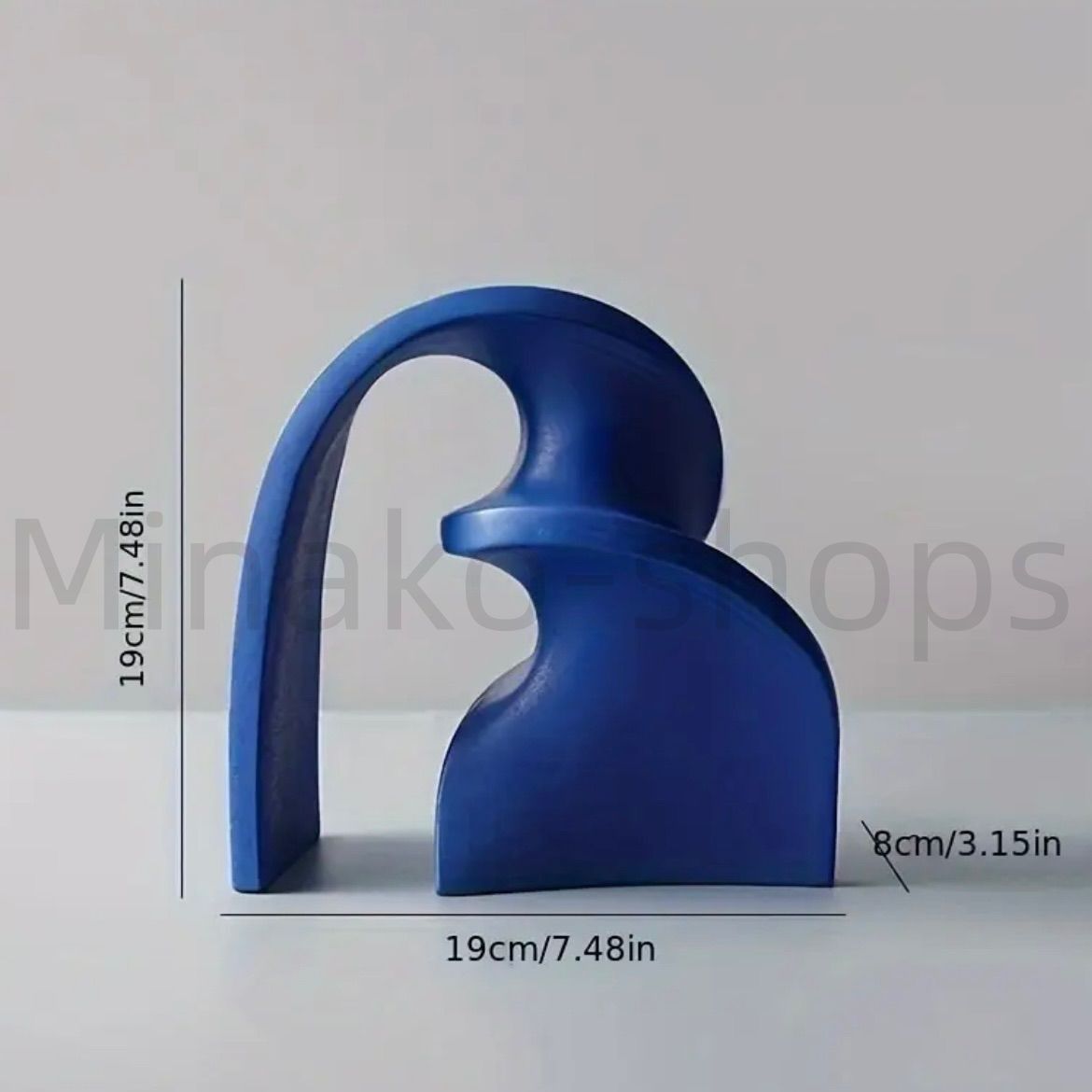 新品?未使用】オブジェ 置物 芸術的 抽象彫刻 モダン 北欧