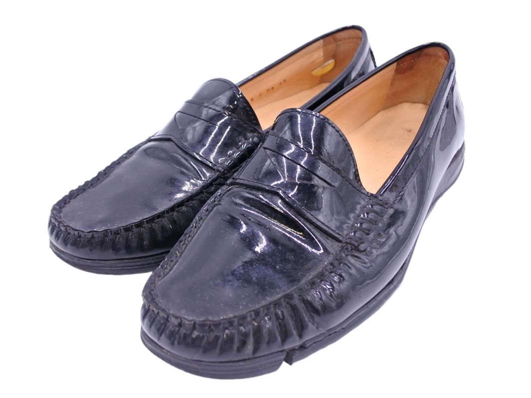COLE HAAN コールハーン ローファー シューズ size8(25cm)/黒
