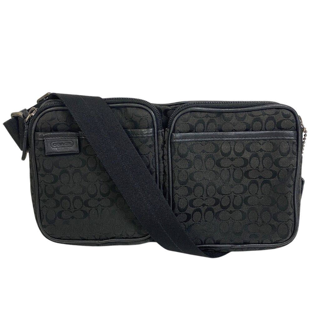 COACHコーチ F70849 ウエストポーチ シグネチャー ボディバッグ バッグ 