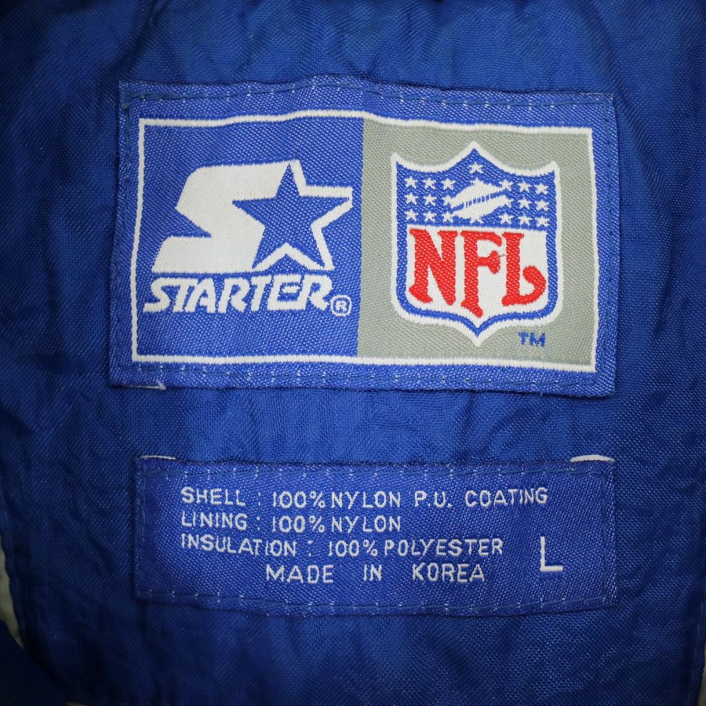US古着 NFLデトロイト ライオンズ 中綿ジャケット アメフト SALE/ STARTER スターター NFL デトロイト・ライオンズ 中綿
