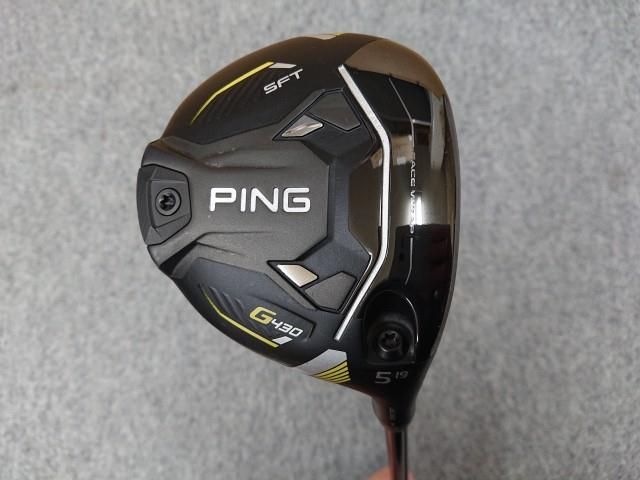 ピン PING G430 SFT 5w 19° ヘッド単品 中古品 送料無料 新品 PING ピン G430 SFT 5W フェアウェイウッドFW 19° ヘッド