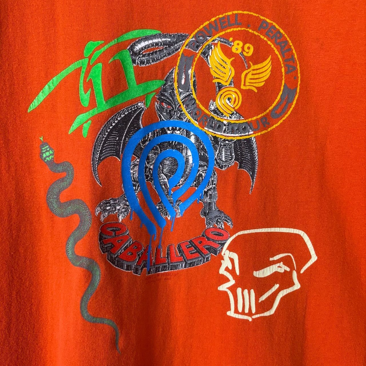 POWELL PERALTA パウエルペラルタ マルチ プリント Tｰsh Tシャツ