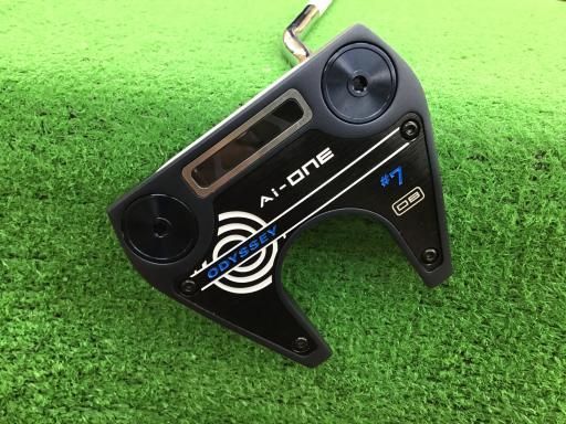 オデッセイ Ai-ONE 7 DB 34インチ パター PT STROKE LAB 90 スチール フレックスその他 メンズ 男性用 右利き 右用 Bランク ゴルフクラブ