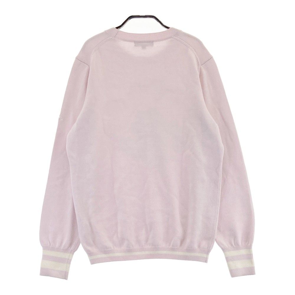 Callaway セーター LL ホワイト ピンク Callaway セーター LL ホワイト ピンク LL キャロウェイ セーター 花柄