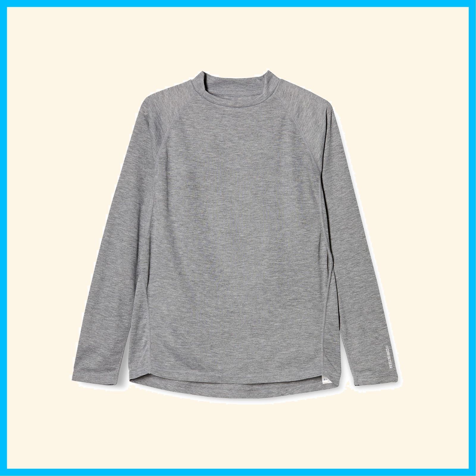 UVカット 防虫 吸汗速乾 デオドラント 長袖シャツ インセクトシールドロングスリーブTシャツ アンダーウェアメンズ [ヘインズ] HM4-V102