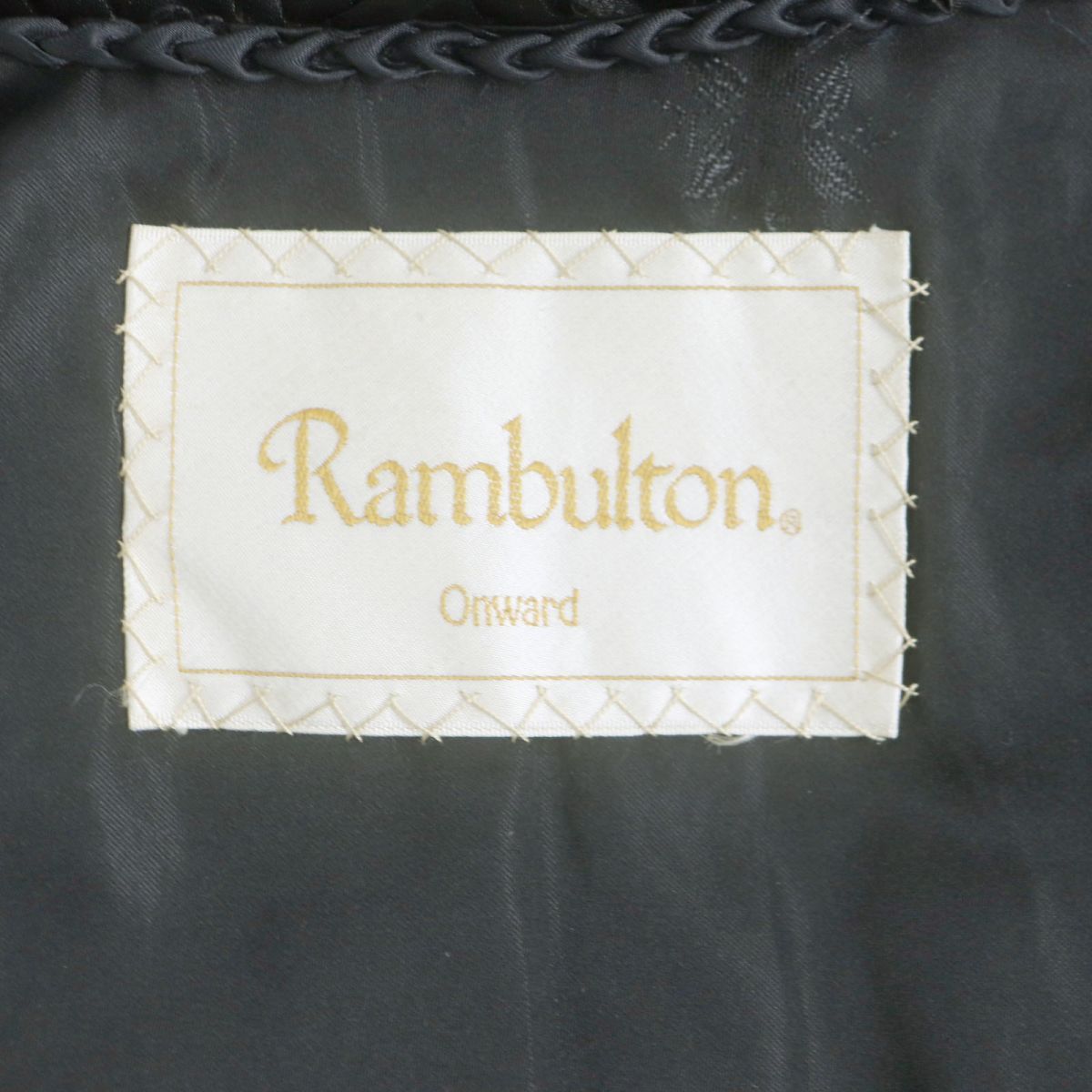 極美品▽Rambulton(ONWARD) ランブルトン(オンワード) MINK ミンク