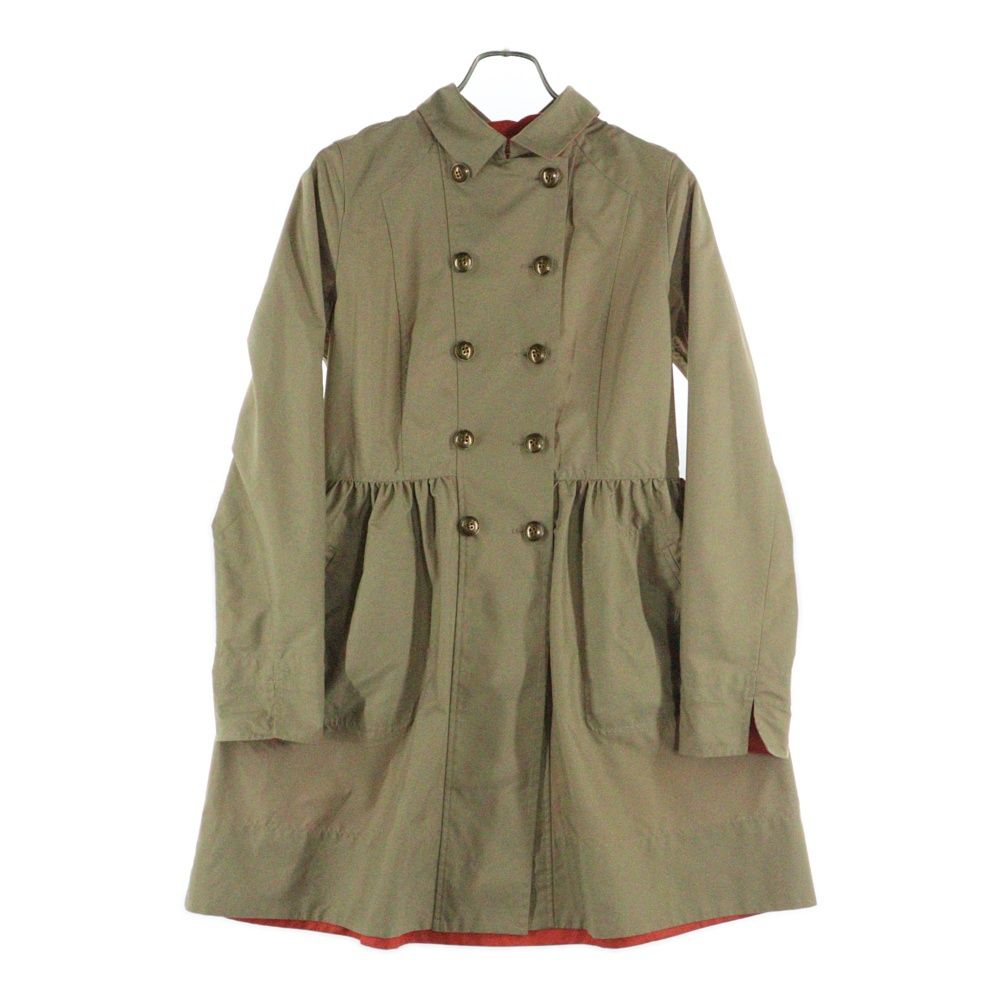 ◾︎希少◾︎ バーバリーブルーレーベル ダブルトレンチコート フレア袖 イエロー系 ◾︎希少◾︎ バーバリーブルーレーベル ダブルトレンチコート フレア