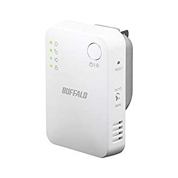 非常に良い バッファロー WiFi 無線LAN 中継機 有線LANポート搭載 Wi-Fi5 11ac 433 300Mbps コンセント直挿しモデル 簡易パッケージ 日本 iPhone13|12|11|i