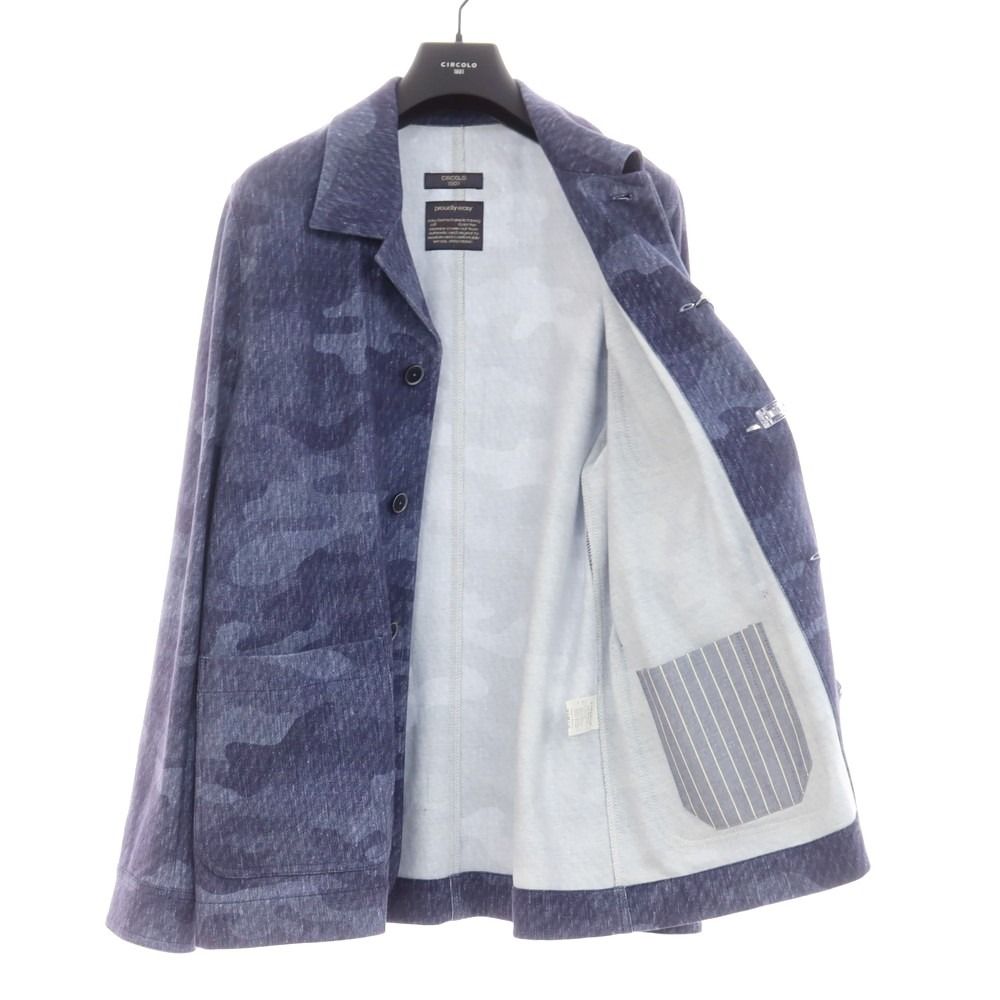 CALM】S001 Denim Coverall(blue)カバーオール(DENIM CALM】S001 Denim Coverall(blue)カバーオール(DENIM