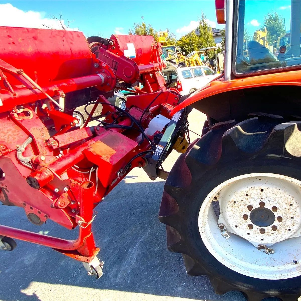 クボタトラクター GM49(ハロー付き）☆49馬力☆自動水平 ☆時間3302h