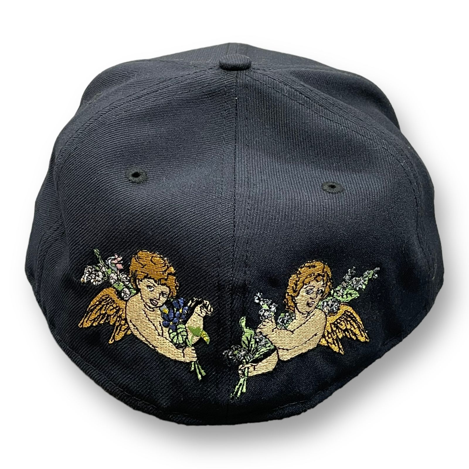 美品 PLEASURES NEWERA 刺繍 天使 キャップ プレジャーズ ニューエラ 8