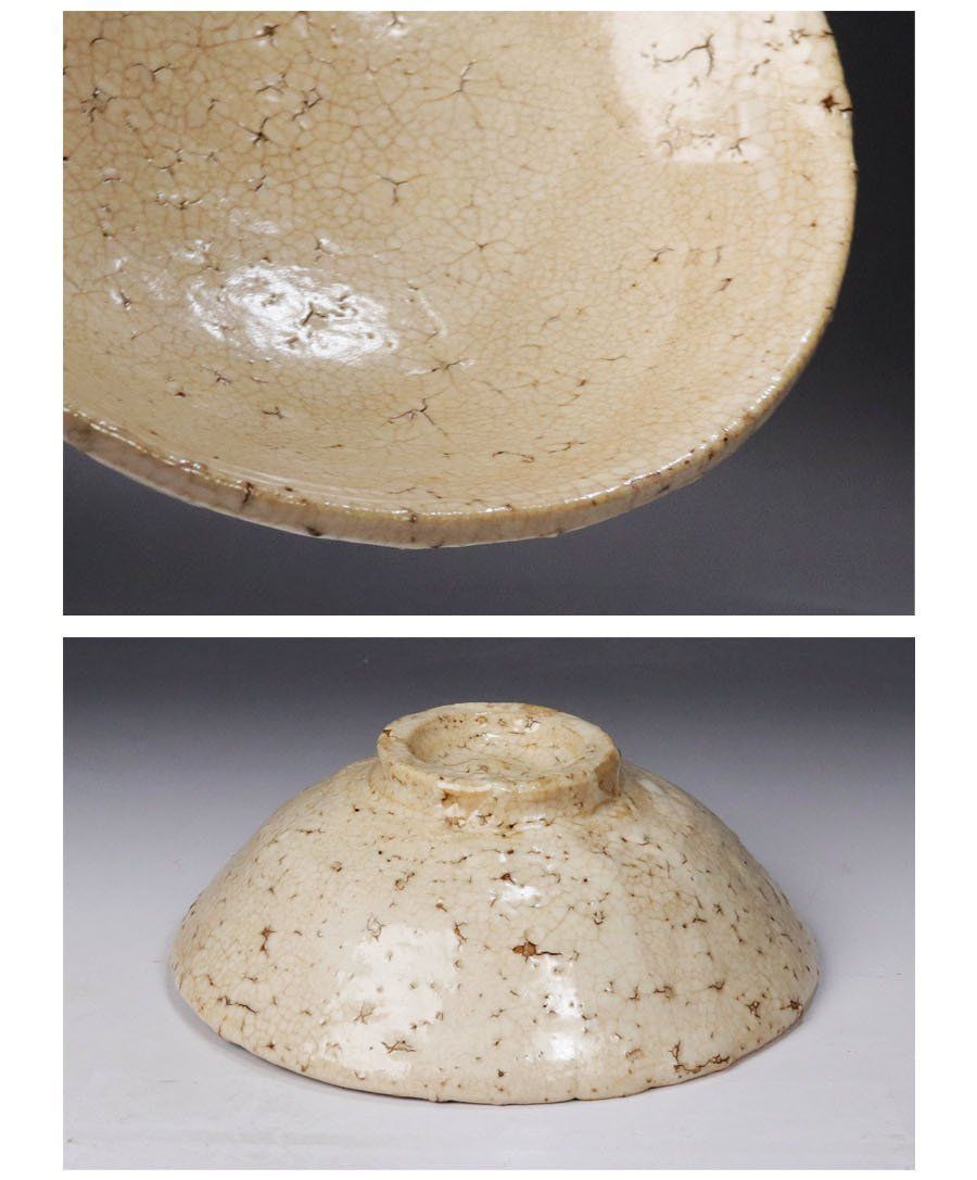 値下しました‼古い時代の萩茶碗 ha16) 古萩 茶碗 江戸時代前期～中期・口径/約12.3～12.5cm 高さ